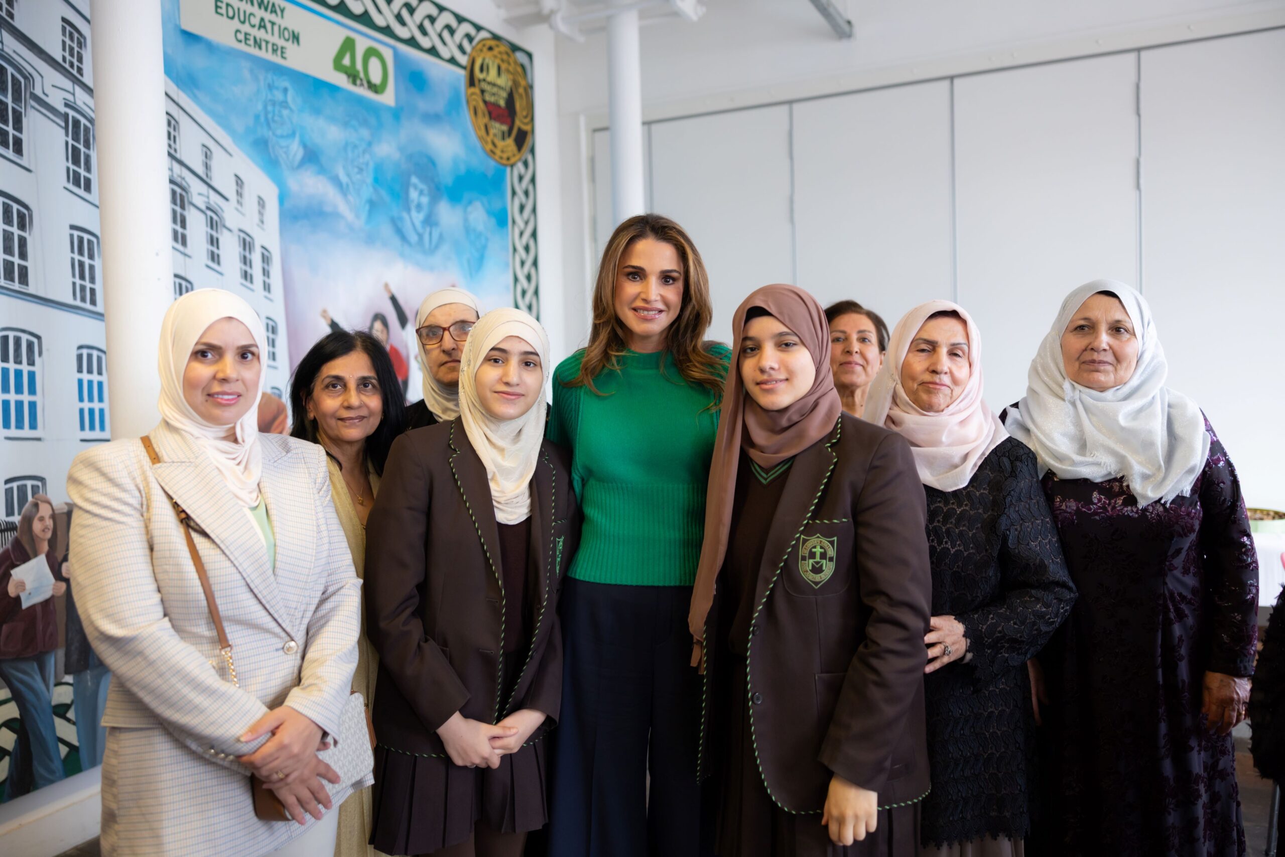 Art Route Collective meet Her Majesty Queen Rania Al Abdullah from Jordan Image