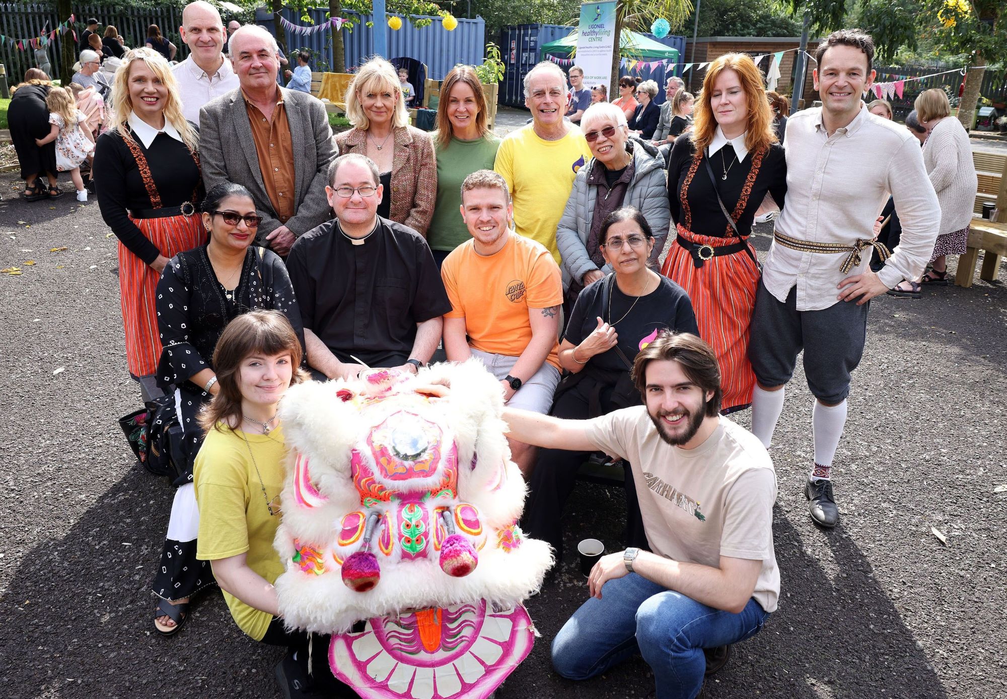 Creative celebrations bring Ligoniel community together Image