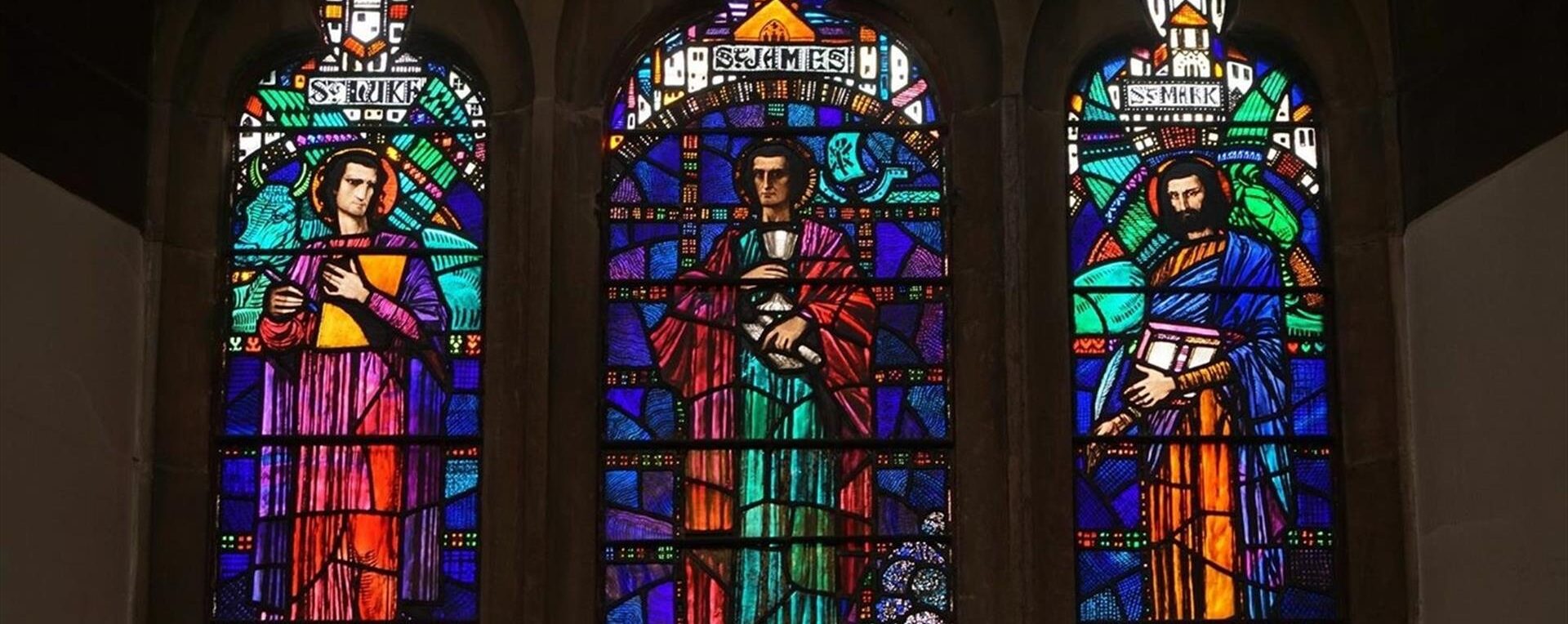 Stained Glass Window Lantern Painting