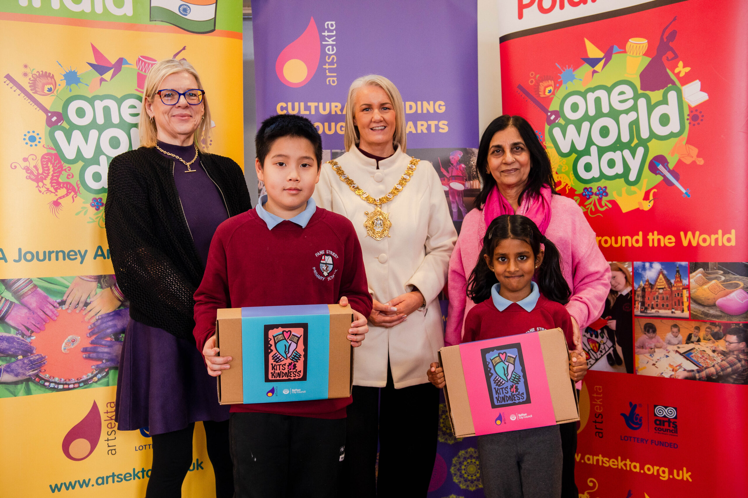 ArtsEkta Launches “Kits of Kindness” to Promote Inclusion, Belonging and Anti-Racism Among Young People in Belfast Image